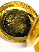Lade das Bild in den Galerie-Viewer, Antik Vintage Savonette Taschenuhr | Monopol | Gold Uhr | Ø 30,3mm | 14 Karat 585K