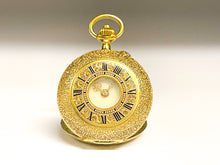 Lade das Bild in den Galerie-Viewer, Antik Vintage Savonette Taschenuhr | Monopol | Gold Uhr | Ø 30,3mm | 14 Karat 585K
