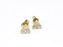 Lade das Bild in den Galerie-Viewer, Diamanten Ohrringe Ohrstecker I Damen Gold Schmuck I 0,60ct 14 Karat 585K