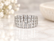 Lade das Bild in den Galerie-Viewer, Silberschmuck I Ring I DQCZ Steine I 925er Silber