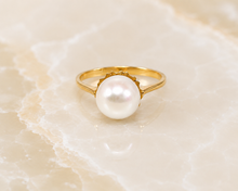 Lade das Bild in den Galerie-Viewer, Vintage Schmuck I Perlenschmuck Perlen I Gold Ring I 18 Karat 750K