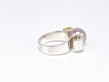 Lade das Bild in den Galerie-Viewer, Rosa Perle Silber Ring | Silberschmuck Schmuck | Gr. 62 | 925er