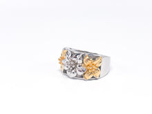 Lade das Bild in den Galerie-Viewer, 3 Flowers Blumen Ring | Silber | Silberschmuck | Schmuck | Gr. 62/63 | 925er