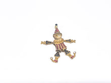 Lade das Bild in den Galerie-Viewer, Hampelmann Clown | Silber vergoldet | Silberschmuck Schmuck | Anhänger | 925er