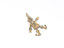 Lade das Bild in den Galerie-Viewer, Hampelmann Clown | Silber vergoldet | Silberschmuck Schmuck | Anhänger | 925er