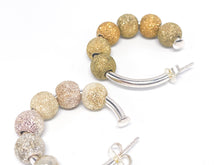 Lade das Bild in den Galerie-Viewer, Kugeln | Silber Silberschmuck Schmuck | Ohrringe Creolen | Ø 28 mm | 925er