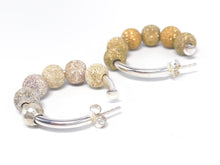 Lade das Bild in den Galerie-Viewer, Kugeln | Silber Silberschmuck Schmuck | Ohrringe Creolen | Ø 28 mm | 925er