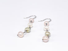 Lade das Bild in den Galerie-Viewer, Vintage Silber Silberschmuck Schmuck | Perlen Ohrringe | 925er