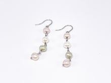 Lade das Bild in den Galerie-Viewer, Vintage Silber Silberschmuck Schmuck | Perlen Ohrringe | 925er