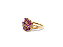 Lade das Bild in den Galerie-Viewer, Flowers Blumen Vintage Schmuck Ring Gold I 333K 8 Karat