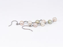 Lade das Bild in den Galerie-Viewer, Vintage Silber Silberschmuck Schmuck | Perlen Ohrringe | 925er