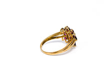 Lade das Bild in den Galerie-Viewer, Flowers Blumen Vintage Schmuck Ring Gold I 333K 8 Karat