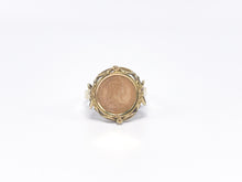 Lade das Bild in den Galerie-Viewer, Maria Theresia Thaler | Gold Ring Münzring Münze | 8 Karat 333K