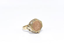 Lade das Bild in den Galerie-Viewer, Maria Theresia Thaler | Gold Ring Münzring Münze | 8 Karat 333K