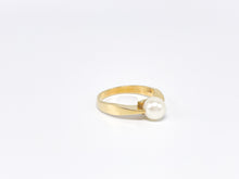 Lade das Bild in den Galerie-Viewer, Vintage Schmuck Perlenschmuck | Perlen Gold Ring | Goldschmuck | GR 53,5 14 Karat 585K