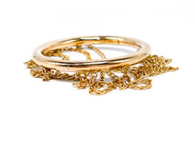 Lade das Bild in den Galerie-Viewer, Silber Penis Ring Cockring Penisring | vergoldet gebraucht | Ø 48,6mm 50gr 925er