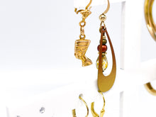 Lade das Bild in den Galerie-Viewer, Nofretete + I Gold Ohrringe I Damen Goldschmuck I 14 + 18 Karat 585K + 750K