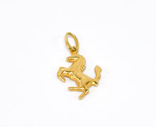 Lade das Bild in den Galerie-Viewer, " Ferrari " I Pferd I Gold Anhänger I Goldschmuck Schmuck I 18 Karat 750K