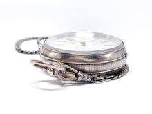 Lade das Bild in den Galerie-Viewer, Kay´s Perfection Lever Taschenuhr | Antik Vintage 19 JHD. | Silber Herren Uhr Unisex | Ø 54 mm 935er