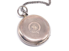 Lade das Bild in den Galerie-Viewer, Kay´s Perfection Lever Taschenuhr | Antik Vintage 19 JHD. | Silber Herren Uhr Unisex | Ø 54 mm 935er