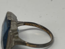 Lade das Bild in den Galerie-Viewer, Militaria | Antik | Ring | GR 50/51 | 935er Silber 8 Karat 333K Gold