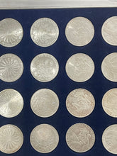 Lade das Bild in den Galerie-Viewer, 10-DM Deutsche Mark Kpl. Set | Olympiade Olympische Spiele München 1972 D F G J | Silber Münzen