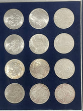 Lade das Bild in den Galerie-Viewer, 10-DM Deutsche Mark Kpl. Set | Olympiade Olympische Spiele München 1972 D F G J | Silber Münzen