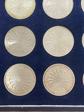 Lade das Bild in den Galerie-Viewer, 10-DM Deutsche Mark Kpl. Set | Olympiade Olympische Spiele München 1972 D F G J | Silber Münzen