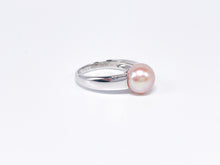 Lade das Bild in den Galerie-Viewer, rosa Perle I Perlenschmuck I Silberschmuck I Silber I Ring I 925er