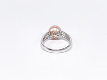 Lade das Bild in den Galerie-Viewer, rosa Perle I Perlenschmuck I Silberschmuck I Silber I Ring I 925er