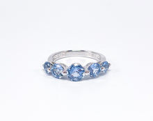 Lade das Bild in den Galerie-Viewer, Silber I Silberschmuck I Schmuck I Ring I DQCZ babyblaue Steine I 925er