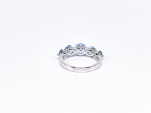 Lade das Bild in den Galerie-Viewer, Silber I Silberschmuck I Schmuck I Ring I DQCZ babyblaue Steine I 925er