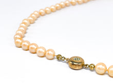 Lade das Bild in den Galerie-Viewer, Vintage 1990 Zuchtperlenkette Perlenkette Perlenschmuck Schmuck Goldschmuck Zuchtperlen Perlen Kette | Diamanten | Gold | 14 Karat 585K | Original-Rechnung 6648 DM