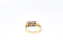 Lade das Bild in den Galerie-Viewer, Vintage Schmuck I Gold Ring I *lila Amethyst* I 14 Karat 585K
