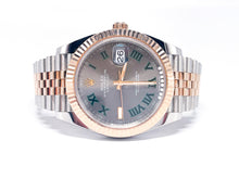 Lade das Bild in den Galerie-Viewer, Rolex Datejust 41 | Roségold | WIMBLEDON | 126331 | Fullset | 12/2023