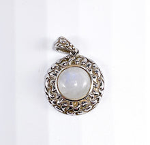 Lade das Bild in den Galerie-Viewer, Vintage - Antik "Mondstein" I Schmuck I Anhänger I 925er Silber