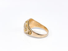 Lade das Bild in den Galerie-Viewer, College Ring I Siegelring I Herren I Herrenring Goldring Rosegold/ Gold Herren Ring 10 Karat 417K Vintage Siegelring 1947 - USA - US AIR FORCE