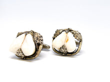 Lade das Bild in den Galerie-Viewer, Vintage Schmuck I Grandel I Trachtenschmuck I Silber I Manschettenknöpfe I 835