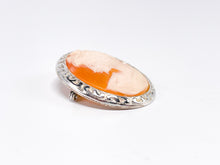 Lade das Bild in den Galerie-Viewer, Vintage Schmuck I Gemme Brosche I Silber I 925er