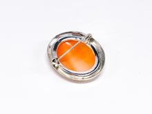 Lade das Bild in den Galerie-Viewer, Vintage Schmuck I Gemme Brosche I Silber I 925er