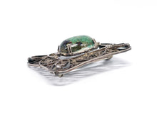 Lade das Bild in den Galerie-Viewer, Vintage Antik Schmuck I Brosche Anhänger I Silber I 835er