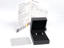 Lade das Bild in den Galerie-Viewer, QVC | Platin Schmuck | Ohrringe Creolen | Diamanten | PT950 0,30ct | + Zertifikat
