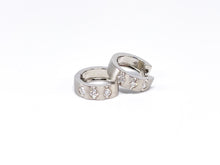 Lade das Bild in den Galerie-Viewer, QVC | Platin Schmuck | Ohrringe Creolen | Diamanten | PT950 0,30ct | + Zertifikat