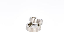 Lade das Bild in den Galerie-Viewer, QVC | Platin Schmuck | Ohrringe Creolen | Diamanten | PT950 0,30ct | + Zertifikat