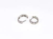 Lade das Bild in den Galerie-Viewer, QVC | Platin Schmuck | Ohrringe Creolen | Diamanten | PT950 0,30ct | + Zertifikat