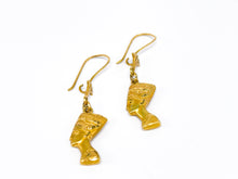 Lade das Bild in den Galerie-Viewer, Vintage Schmuck | Nofretete | Goldschmuck | Gold Ohrringe | 18 Karat 750K