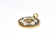 Lade das Bild in den Galerie-Viewer, Antik Vintage Schmuck | Eisernes Kreuz | Gold Goldschmuck | Anhänger mit ca. 0,05ct Diamanten besetzt | 14 Karat 585K