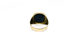 Lade das Bild in den Galerie-Viewer, Vintage Retro I *USED LOOK* I Onyx Siegelring I Herren Ring I Gold I 8 Karat 333K