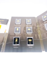 Lade das Bild in den Galerie-Viewer, 11/12er Set I Wahrzeichen der Welt I 999/1000er Goldbarren Gold Barren I 5 Dollars I Münzen I PP I 2019 & 2020