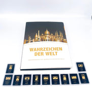 Lade das Bild in den Galerie-Viewer, 11/12er Set I Wahrzeichen der Welt I 999/1000er Goldbarren Gold Barren I 5 Dollars I Münzen I PP I 2019 & 2020